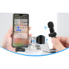 Puluz PU3151B 2 x Mic Wireless microphone