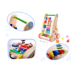 RoGer 6in1 Children's Wooden Educational toy Walker
