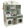 RoGer Children's Wooden Kitchen with Coffee Machine