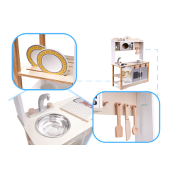 LULILO Wooden Kitchen for Children
