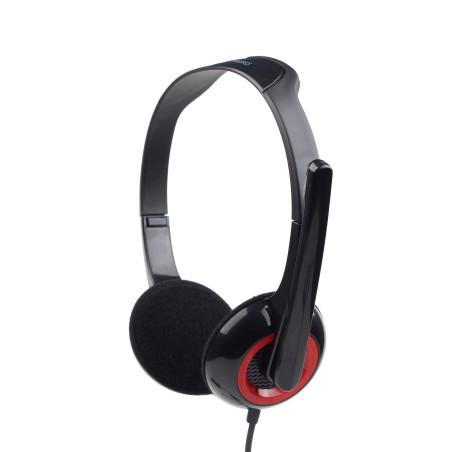 Gembird MHS-002 Universal Headsets With Microphone Black