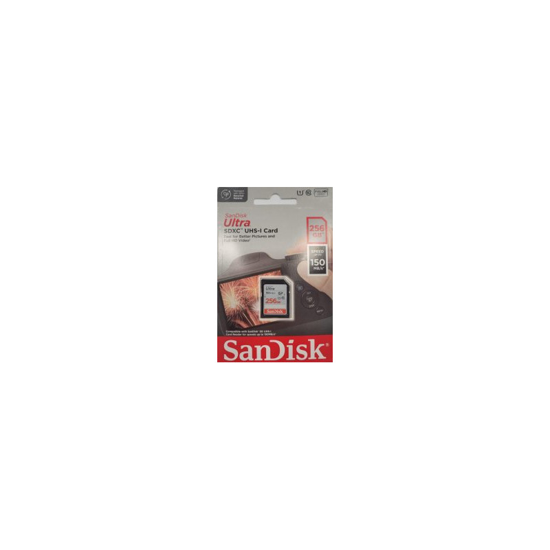 Sandisk Ultra SDXC 256GB Memory Card