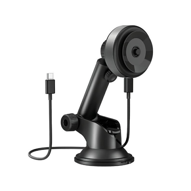 Energea Car phone mount with fast wireless charging