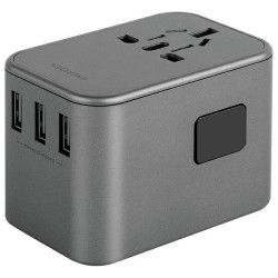 Energea TravelWorld Adapter USB-C PD Universal Adapter 35W