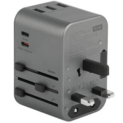 Energea TravelWorld Adapter USB-C PD Universal Adapter 35W