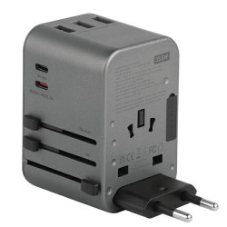 Energea TravelWorld Adapter USB-C PD Universal Adapter 35W