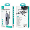 Usams 10in1 Adapter 3x USB 3.0 / TF / SD / USB-C / HDMI / RJ45 / VGA PD100W / Hub