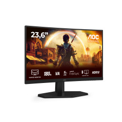 AOC G4 C24G42E kompiuterio monitorius 59,9 cm (23.6") 1920 x 1080 pikseliai „Full HD“ LED Juoda, Raudona