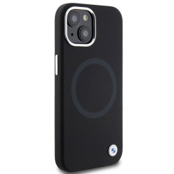 BMW BMHMP15MSILBK2 Back Case for Apple iPhone 15 Plus / 14 Plus