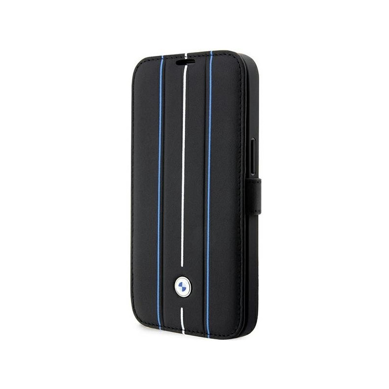 BMW BMBKP14L22RVSK Magnetic Book Case for Apple iPhone 14 Pro