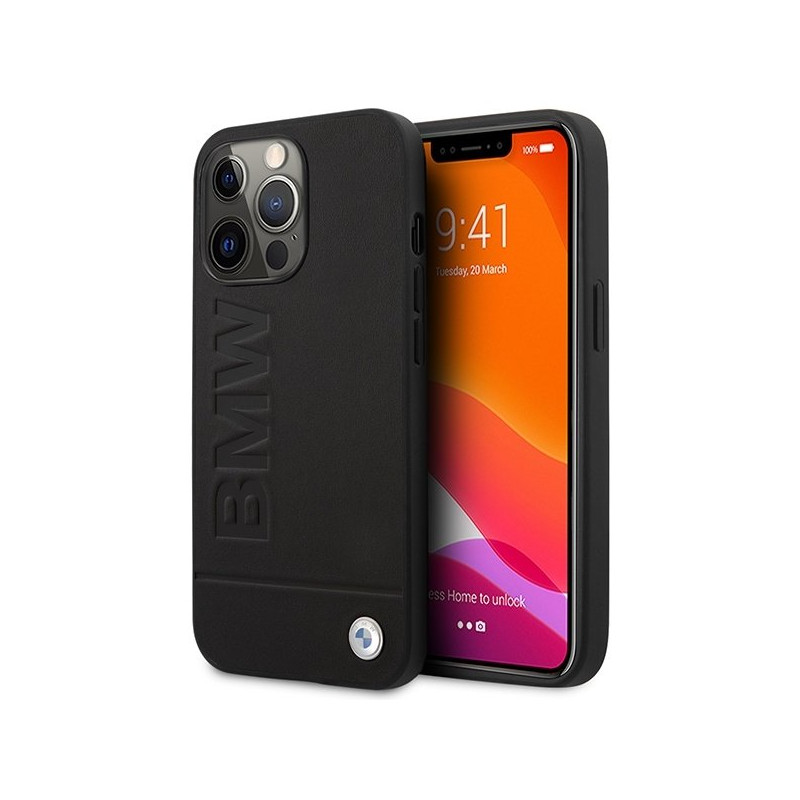 BMW BMHMP14LSLLBK Back Case for Apple iPhone 14 Pro