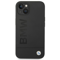 BMW BMHMP14MSLBLBK Back Case for Apple iPhone 14 Plus / 15 Plus
