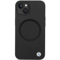 BMW BMHMP14SSILBK2 Back Case for Apple iPhone 13  / 14 / 15