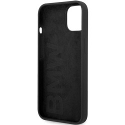 BMW BMHMP14SSILBK2 Back Case for Apple iPhone 13  / 14 / 15