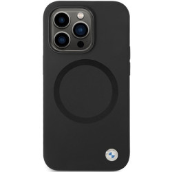 BMW BMHMP14LSILBK2 Back Case for Apple iPhone 14 Pro