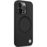 BMW BMHMP14LSILBK2 Back Case for Apple iPhone 14 Pro