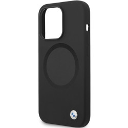 BMW BMHMP14LSILBK2 Back Case for Apple iPhone 14 Pro
