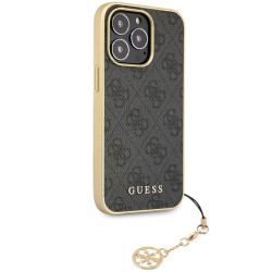 Guess GUHCP14LGF4GGR Back Case for Apple iPhone 14 Pro