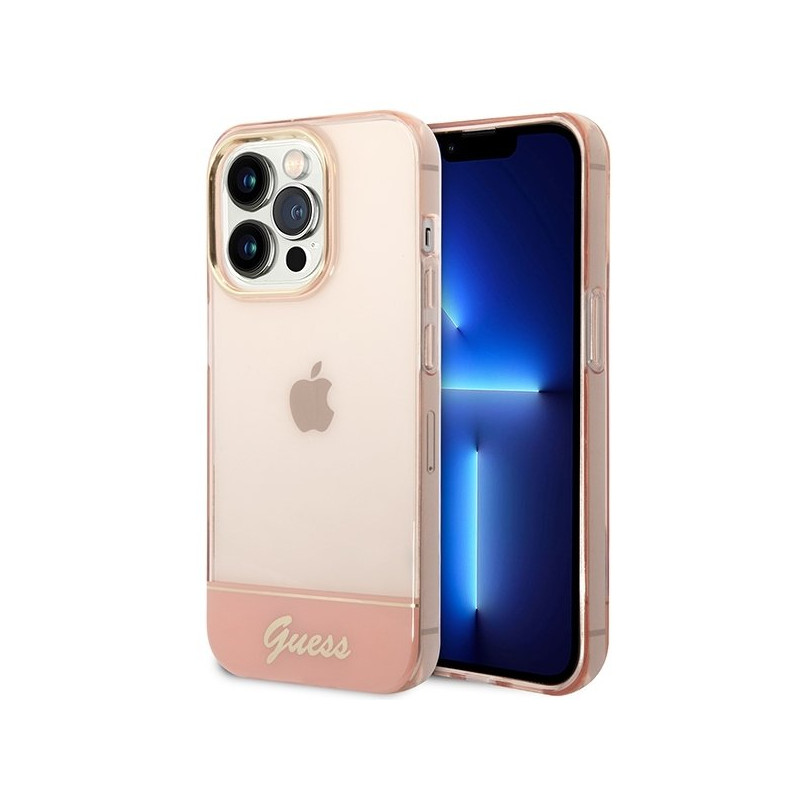 Guess GUHCP14LHGCOP Back Case for Apple iPhone 14 Pro