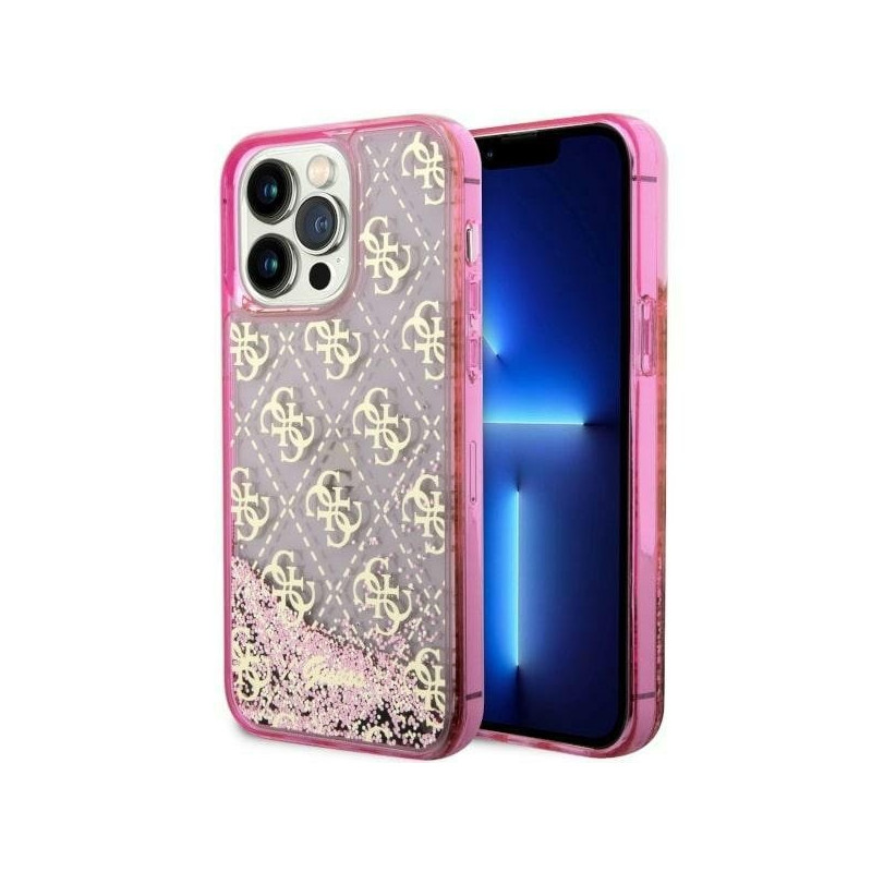 Guess GUHCP14LLC4PSGP Back Case for Apple iPhone 14 Pro