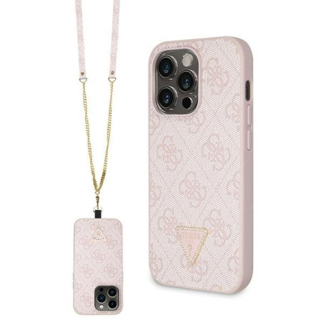 Guess GUHCP14LP4TDSCPP Back Case for Apple iPhone 14 Pro