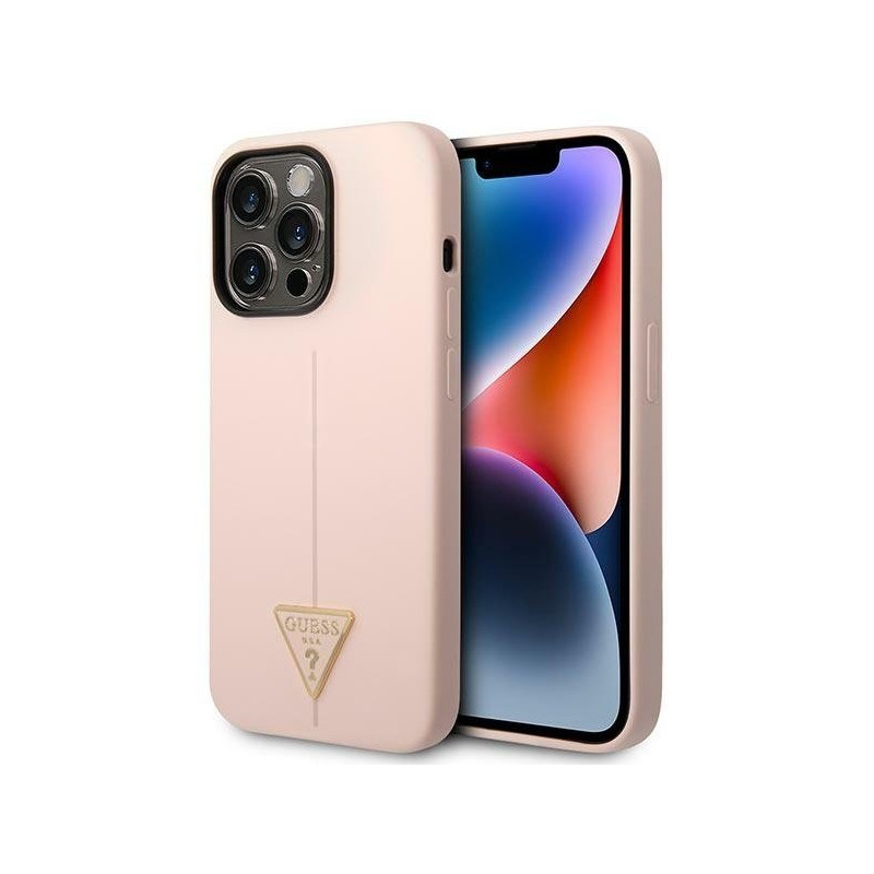 Guess GUHCP14LSLTGP Back Case for Apple iPhone 14 Pro