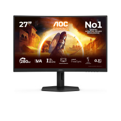 AOC G4 C27G4ZXU kompiuterio monitorius 68,6 cm (27") 1920 x 1080 pikseliai „Full HD“ LED Juoda