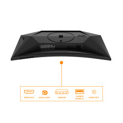 AOC G4 C27G4ZXU kompiuterio monitorius 68,6 cm (27") 1920 x 1080 pikseliai „Full HD“ LED Juoda