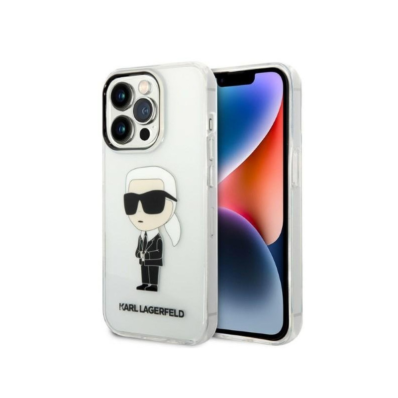 Karl Lagerfeld KLHCP14LHNIKTCT Back Case for Apple iPhone 14 Pro