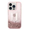 Karl Lagerfeld KLHCP14LLBKLCP Back Case for Apple iPhone 14 Pro