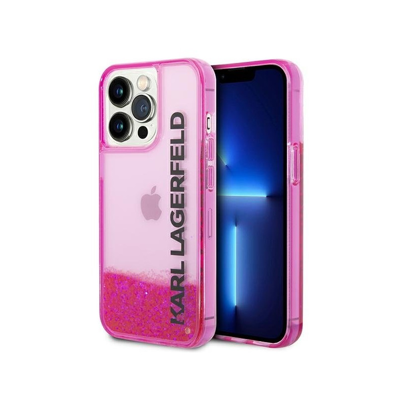 Karl Lagerfeld KLHCP14LLCKVF Back Case for Apple iPhone 14 Pro