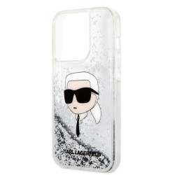 Karl Lagerfeld KLHCP14LLNKHCH Back Case for Apple iPhone 14 Pro