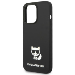 Karl Lagerfeld KLHCP14LSLCTBK Back Case for Apple iPhone 14 Pro