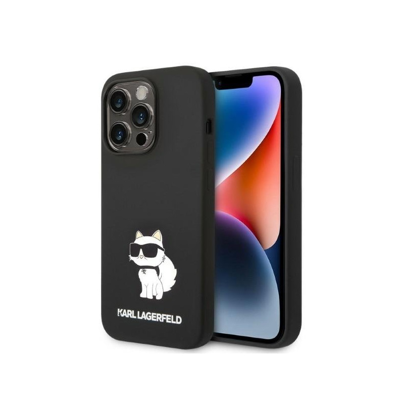 Karl Lagerfeld KLHCP14LSNCHBCK Back Case for Apple iPhone 14 Pro