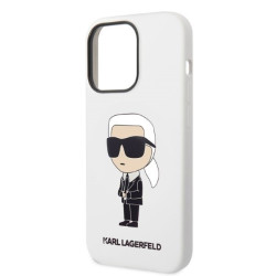 Karl Lagerfeld KLHCP14LSNIKBCH Back Case for Apple iPhone 14 Pro
