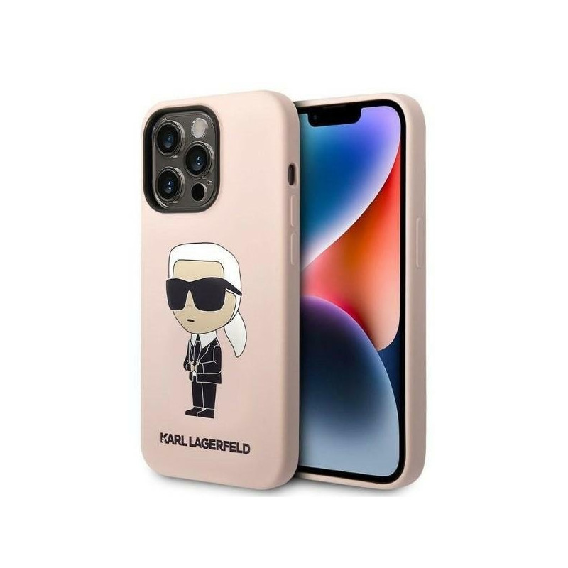 Karl Lagerfeld KLHCP14LSNIKBCP Back Case for Apple iPhone 14 Pro