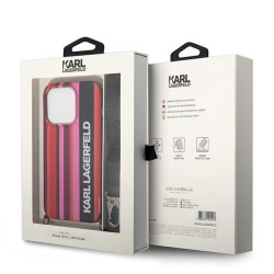 Karl Lagerfeld KLHCP14LSTSTP Back Case for Apple iPhone 14 Pro