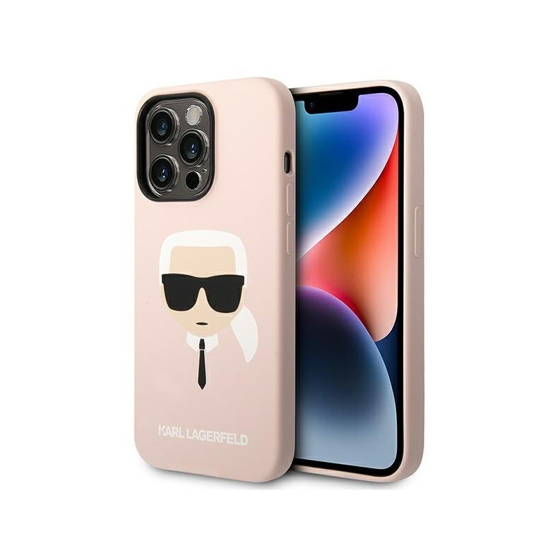 Karl Lagerfeld KLHCP14XSLKHLP Back Case for Apple iPhone 14 Pro Max