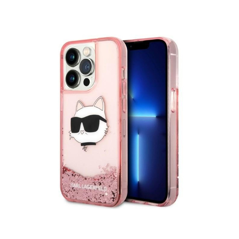 Karl Lagerfeld KLHCP14XLNCHCP Back Case for Apple iPhone 14 Pro Max