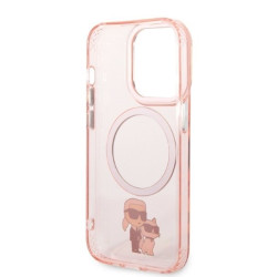Karl Lagerfeld KLHMP14LHNKCIP Back Case for Apple iPhone 14 Pro