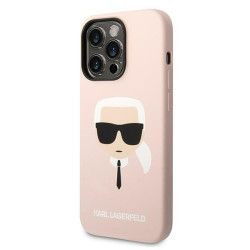 Karl Lagerfeld KLHMP14LSLKHLP Back Case for Apple iPhone 14 Pro