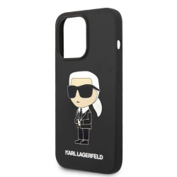 Karl Lagerfeld KLHMP14LSNIKBCK Back Case for Apple iPhone 14 Pro
