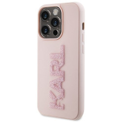 Karl Lagerfeld KLHCP15L3DMBKCP Back Case for Apple iPhone 15 Pro