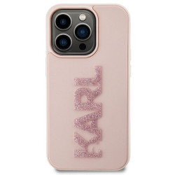 Karl Lagerfeld KLHCP15L3DMBKCP Back Case for Apple iPhone 15 Pro
