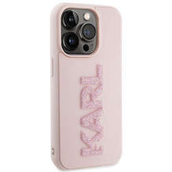 Karl Lagerfeld KLHCP15L3DMBKCP Back Case for Apple iPhone 15 Pro