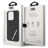 Karl Lagerfeld KLHCP15L3DMKRLK Back Case for Apple iPhone 15 Pro