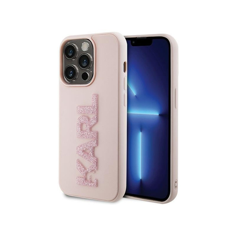 Karl Lagerfeld KLHCP15X3DMBKCP Back Case for Apple iPhone 15 Pro Max