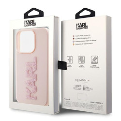 Karl Lagerfeld KLHCP15X3DMBKCP Back Case for Apple iPhone 15 Pro Max
