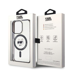 Karl Lagerfeld KLHMP15LHCHNOTK Back Case for Apple iPhone 15 Pro