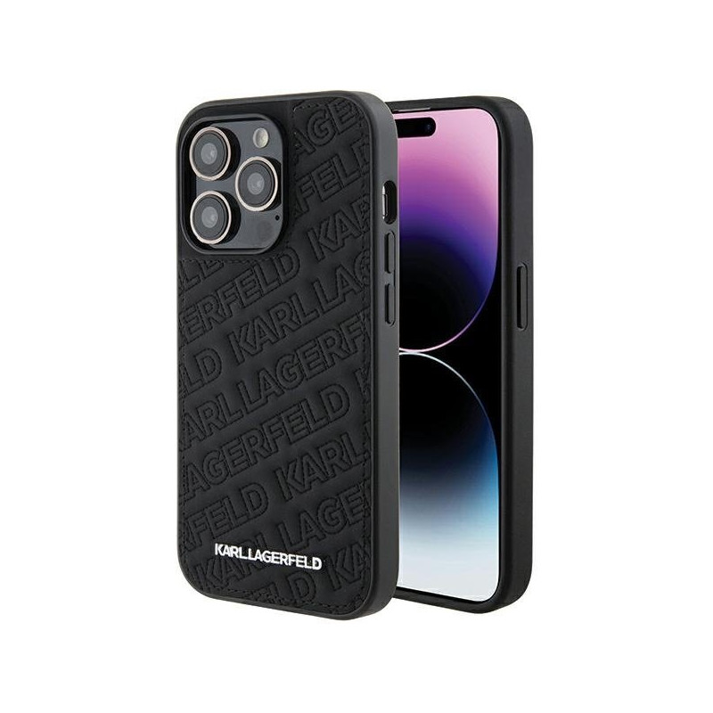 Karl Lagerfeld KLHCP15LPQKPMK Back Case for Apple iPhone 15 Pro